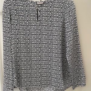 Ellie Kai silk blouse, size 10